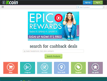 Tablet Screenshot of itcoin.com